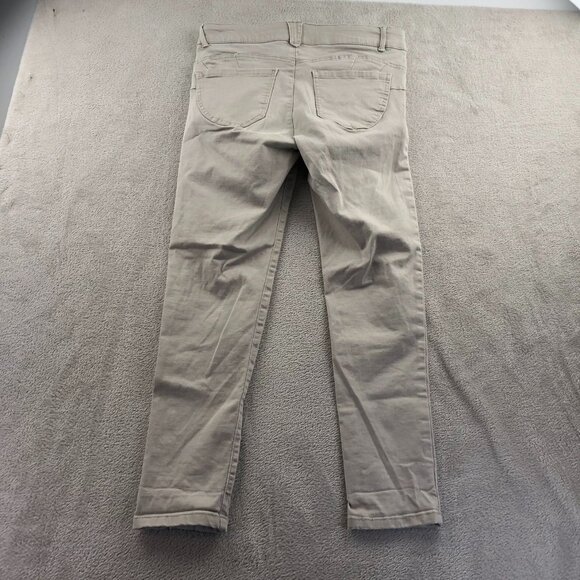 Democracy Womens Pants Size 6 "Ab"Solution Slim Straight Leg Khaki Casual Beige - Picture 11 of 11
